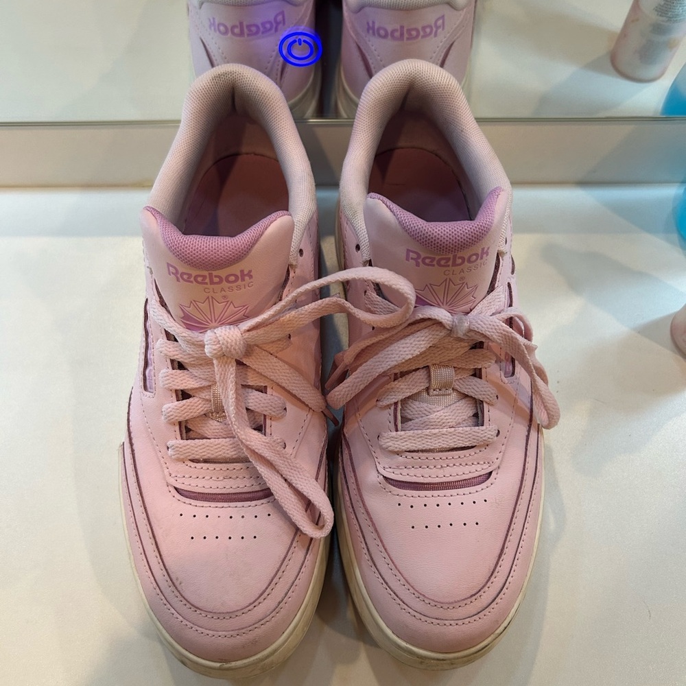 Reebok Classic Light Pink Sneakers